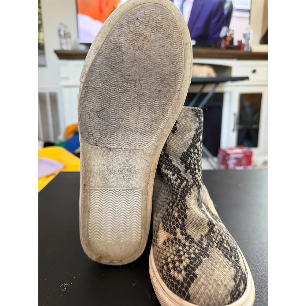 Madden‎ Girl Snake Print Heeled Bootie in 6.5
